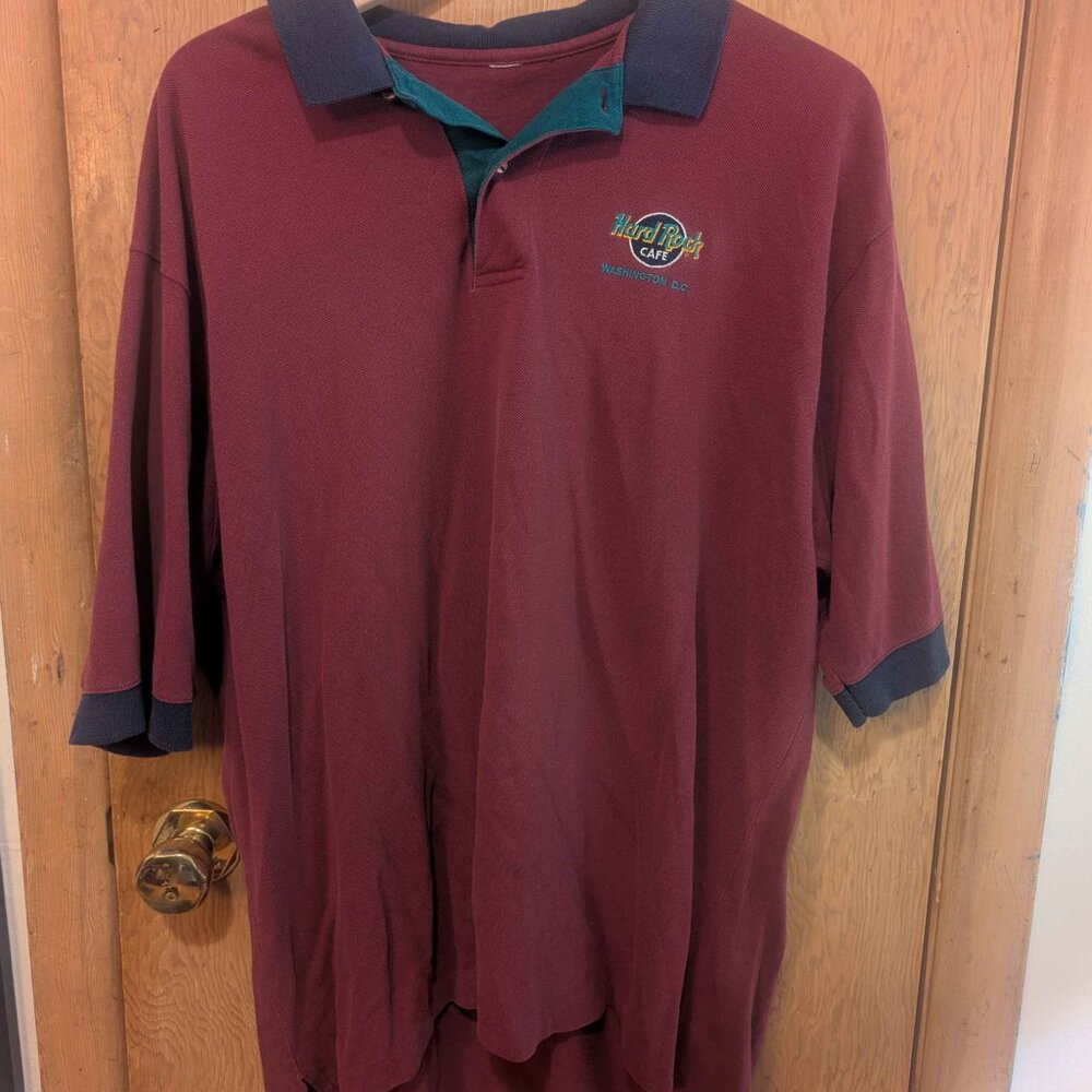 Hard Rock Cafe Polo - Washinton DC Vintage | US XL